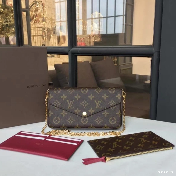 Frstbag ru Vuitton POCHETTE FELICIE Louis 0714